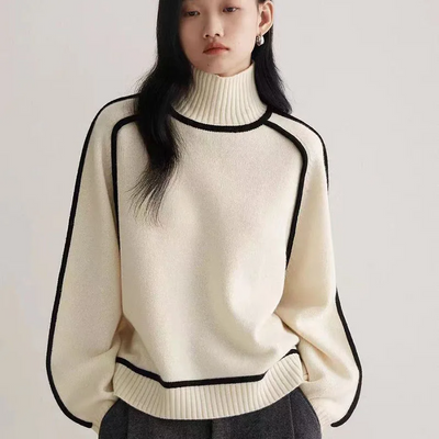 Aspen | Pull Col Roulé
