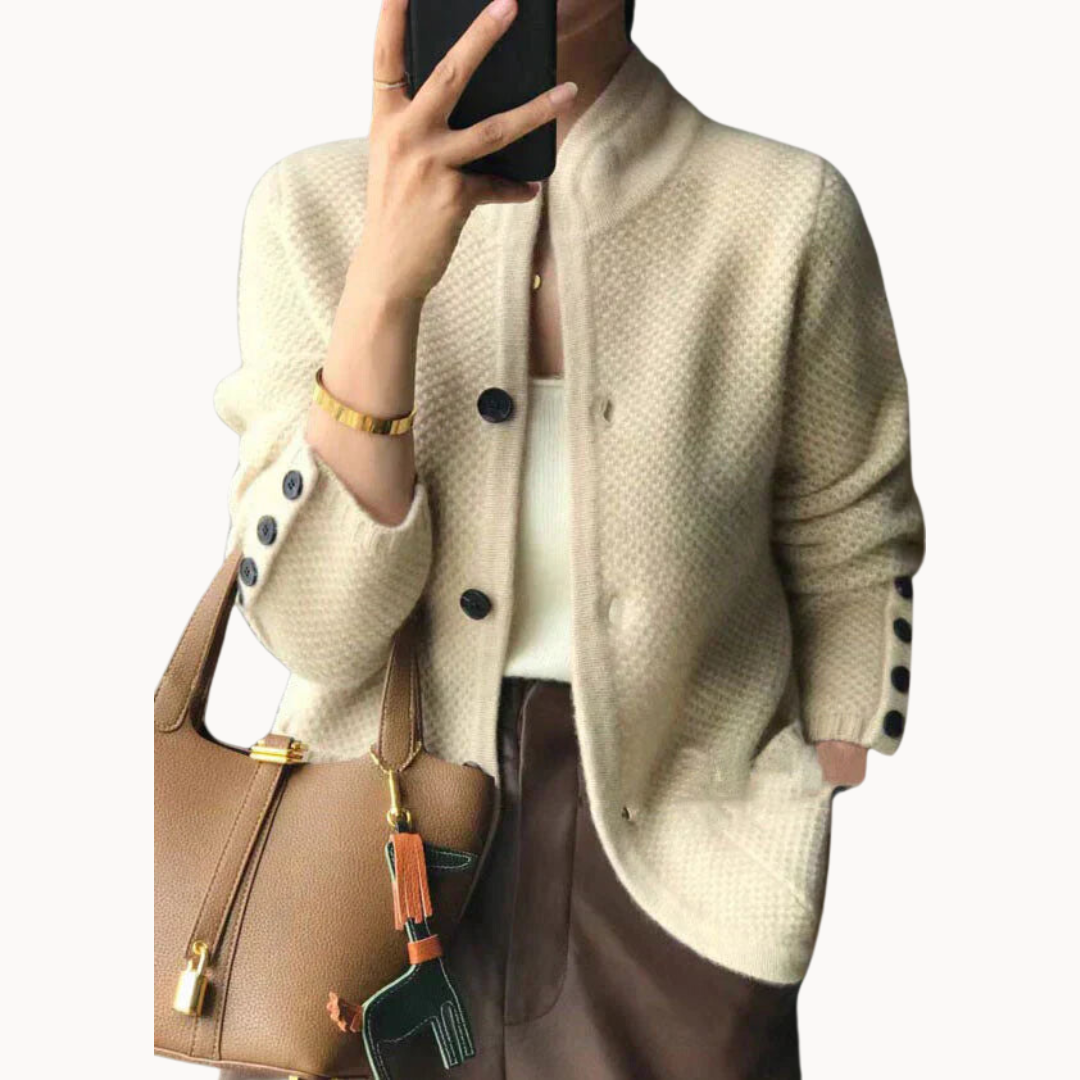 Clarin | Cardigan en Maille Élegant