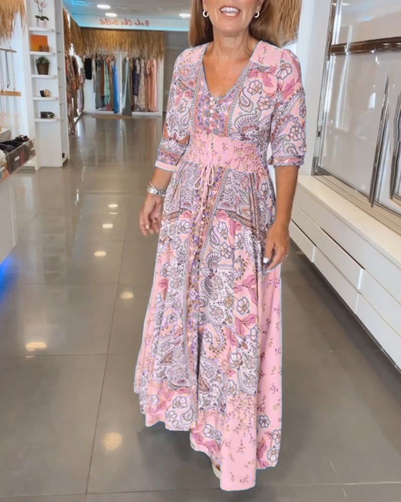 Sofia™ | Robe d'été avec décolleté en V