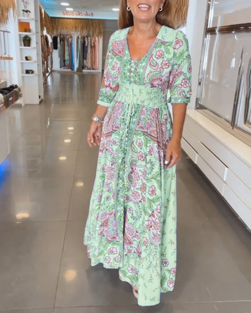 Sofia™ | Robe d'été avec décolleté en V