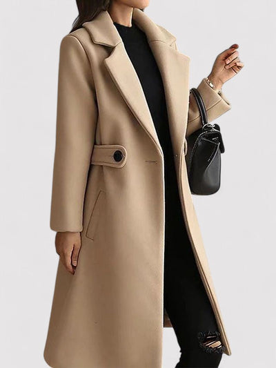 Elise | Manteau d'hiver ceinturé en laine