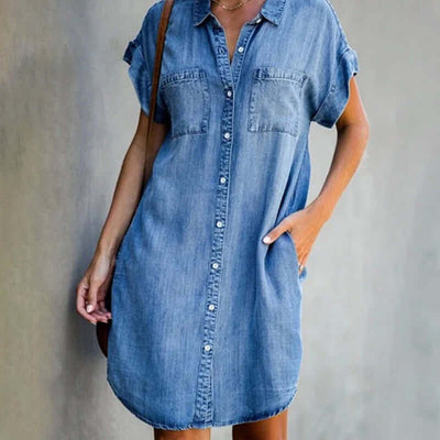 Sofia® | Robe en Jean Décontractée