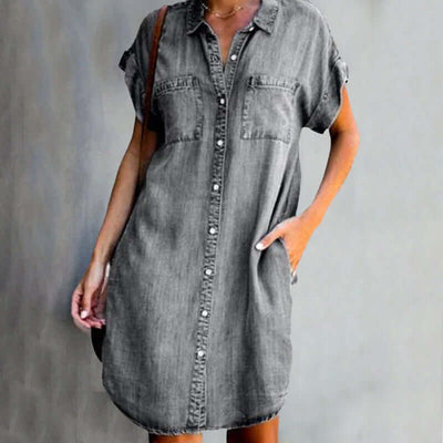 Sofia® | Robe en Jean Décontractée