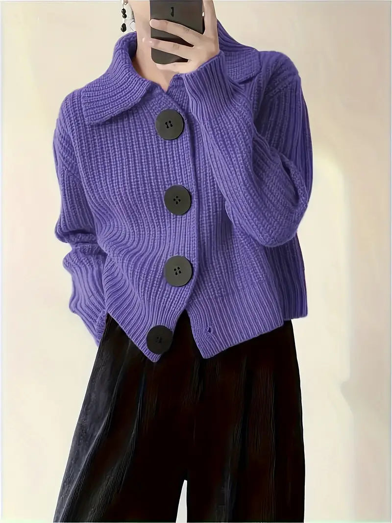 Sophie | Cardigan en maille côtelée