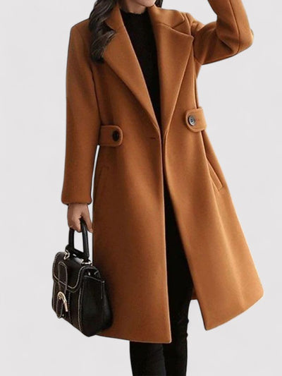 Elise | Manteau d'hiver ceinturé en laine