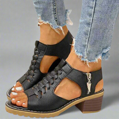 Gertrud | Sandales orthopédiques avec confort de talon premium