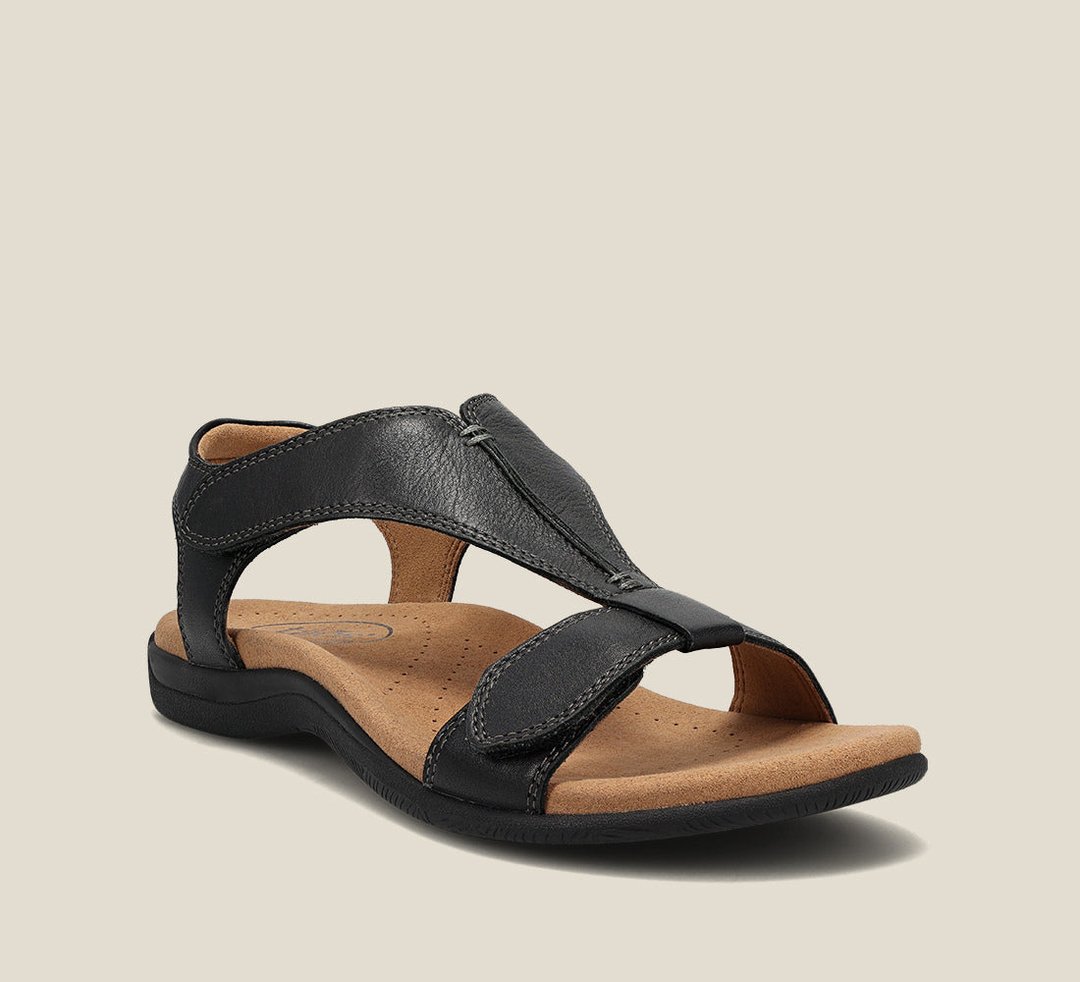 Giulia - Sandales orthopédiques en cuir décontractées