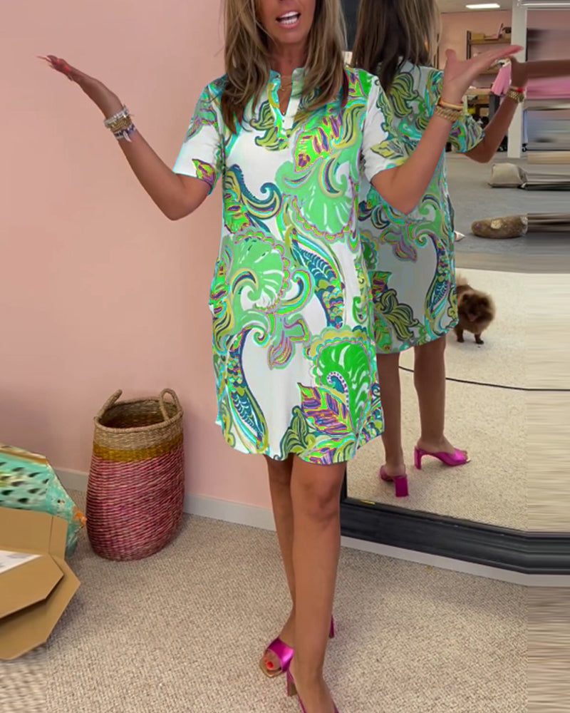 Sofia™ | Robe élégante avec imprimé
