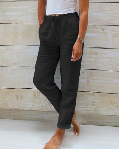 Susan | Pantalons Légers Élastiques