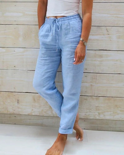 Susan | Pantalons Légers Élastiques