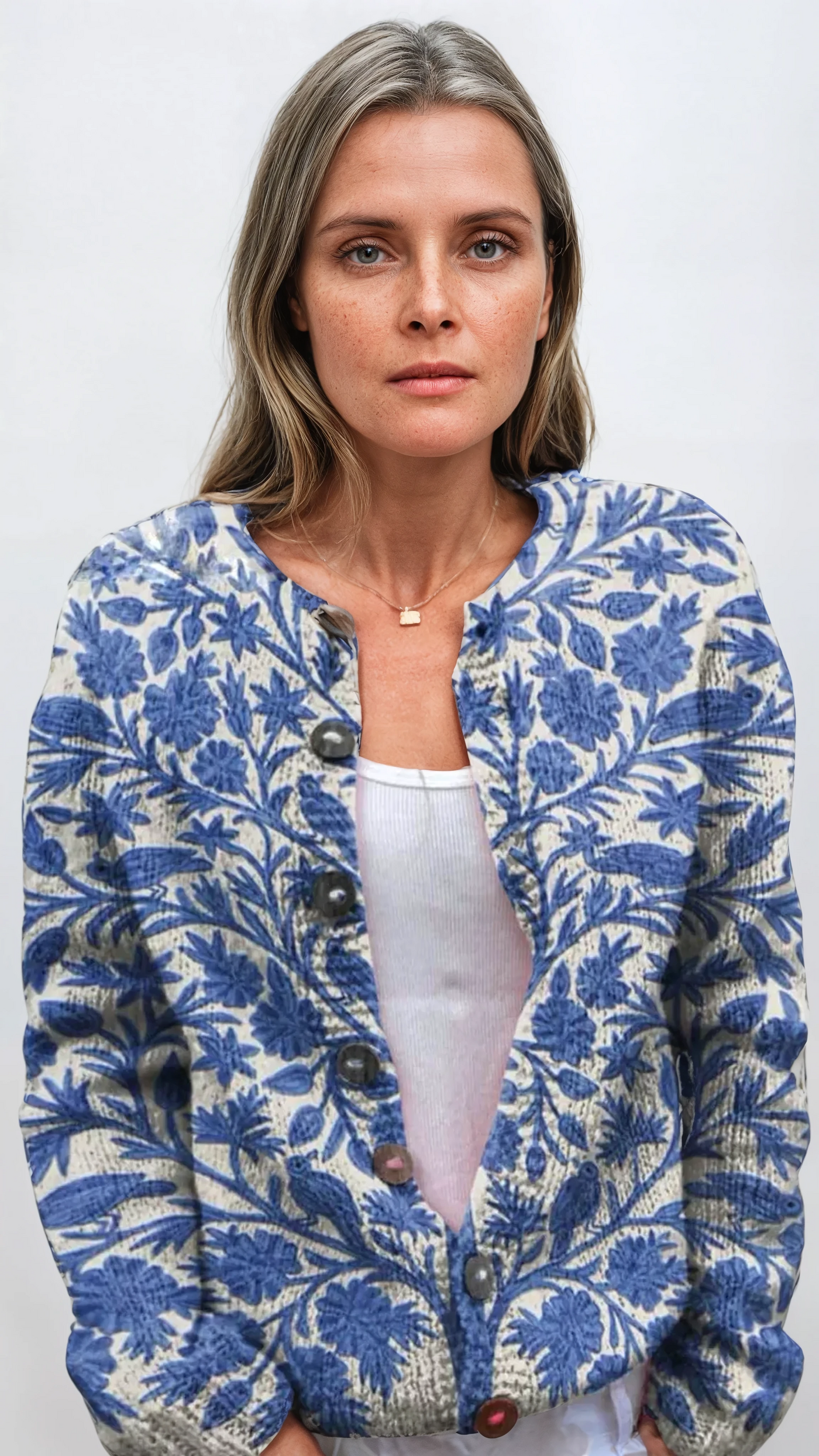 Daisy | Gilet fleuri