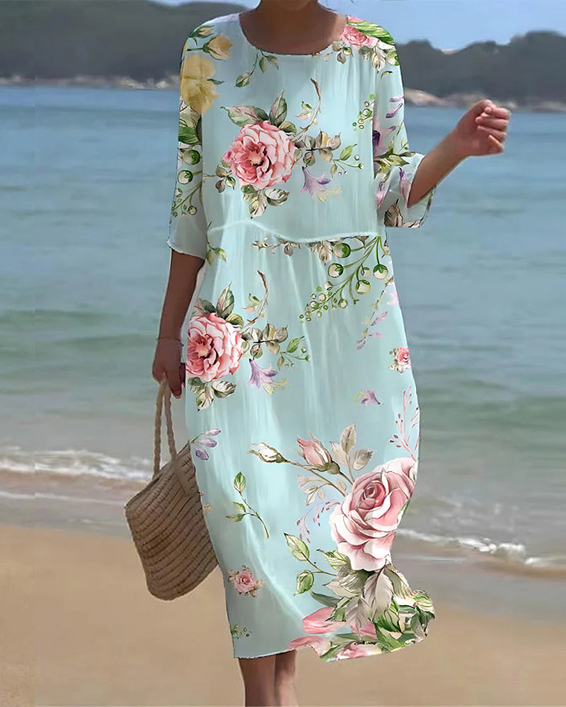 Sofia™ | Élégante robe à fleurs