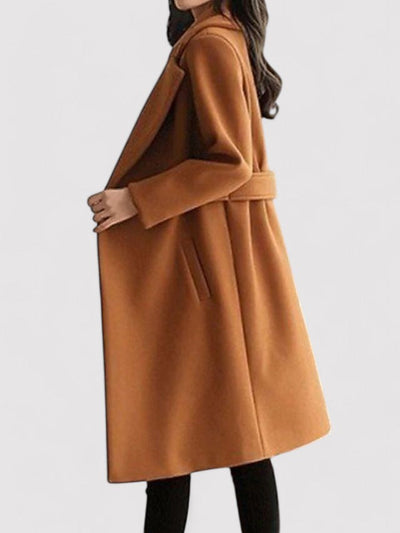 Elise | Manteau d'hiver ceinturé en laine