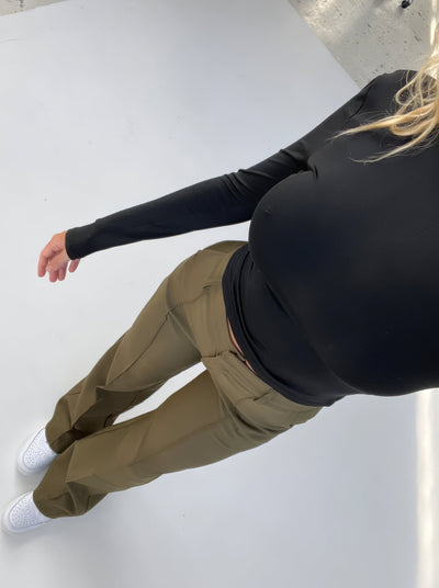 Lena | Pantalon Large Décontracté