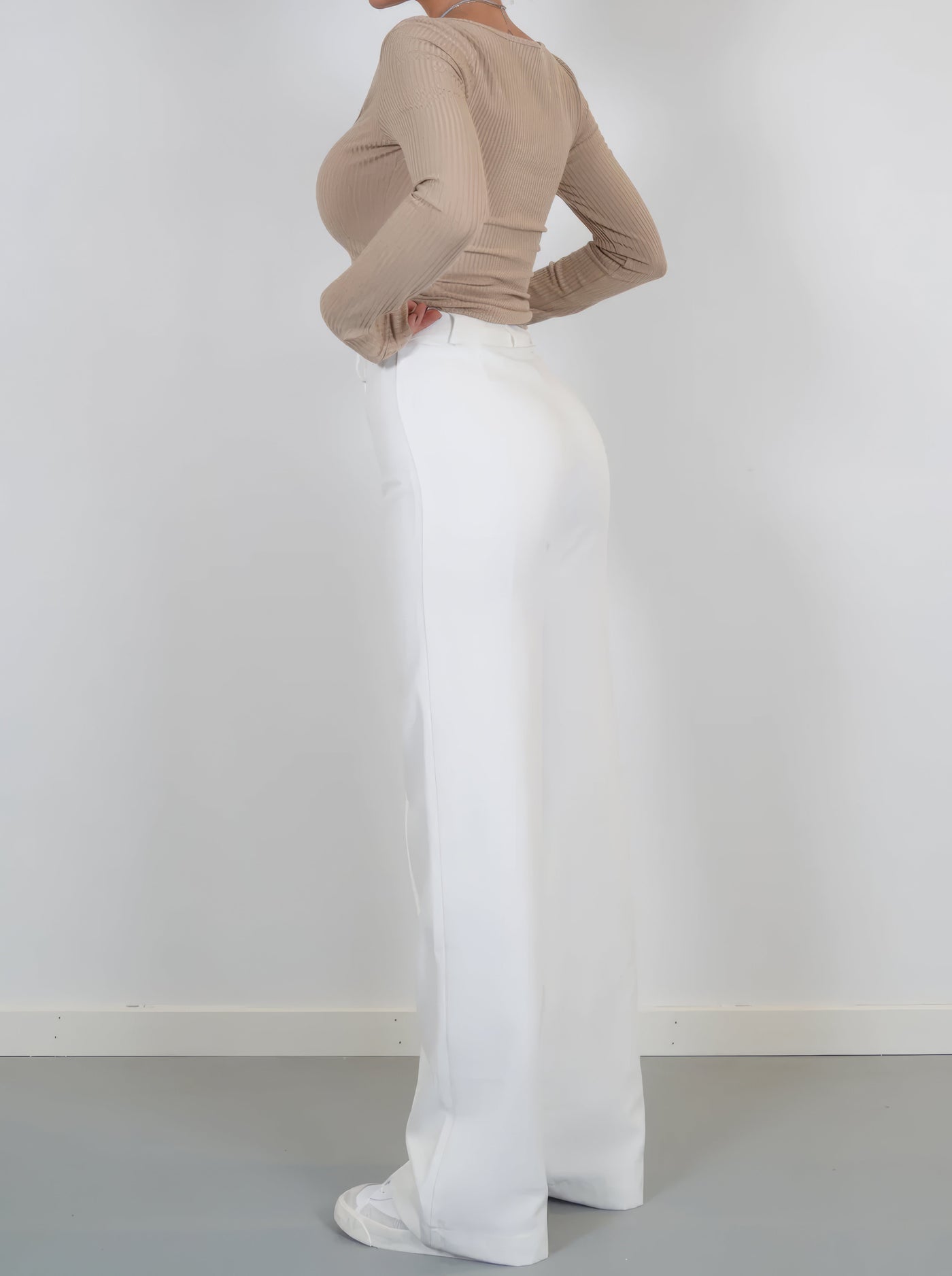 Lena | Pantalon Large Décontracté