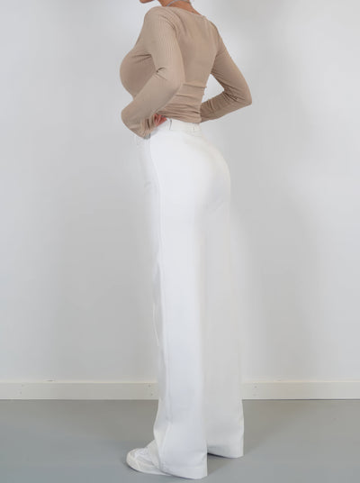 Lena | Pantalon Large Décontracté