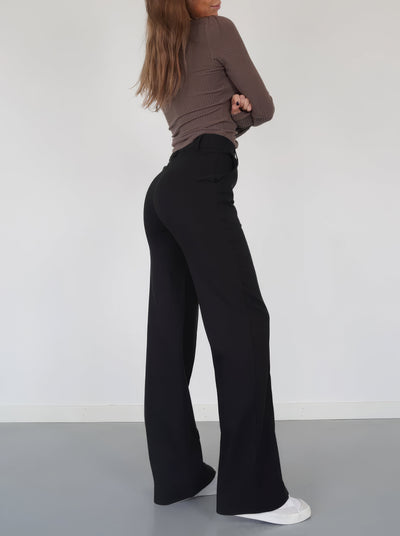 Lena | Pantalon Large Décontracté