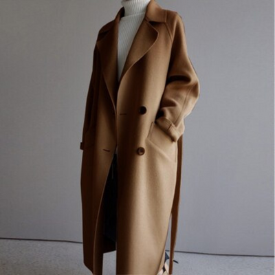 Nicky | Manteau Trench en Cachemire