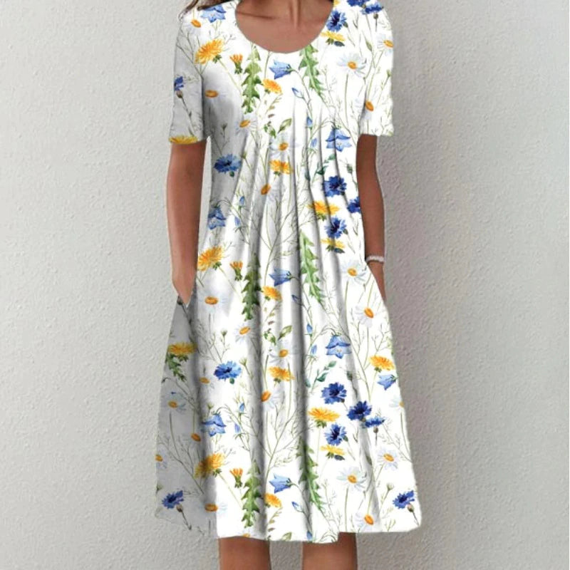 Gigi | Robe fleurie élégante