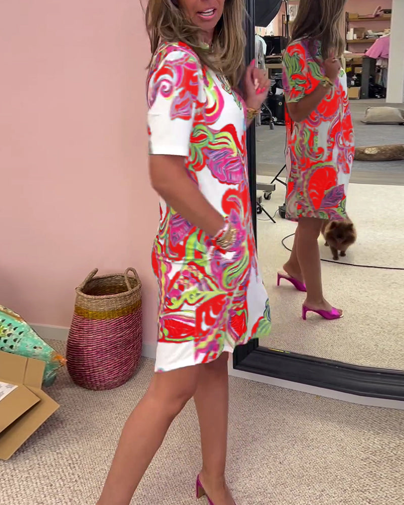 Sofia™ | Robe élégante avec imprimé