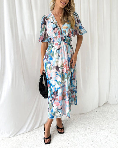 Sofia™ | Élégante robe à fleurs