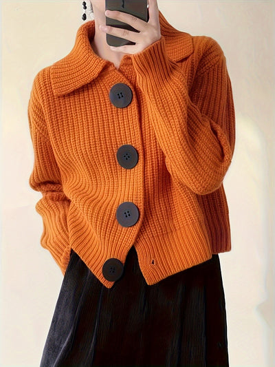 Sophie | Cardigan en maille côtelée