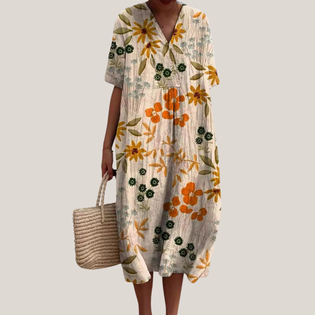 Sofia™ | Robe avec motif floral vivant