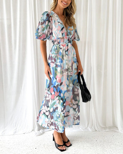 Sofia™ | Élégante robe à fleurs