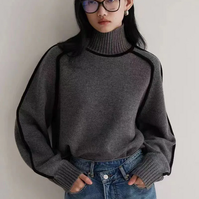 Aspen | Pull Col Roulé