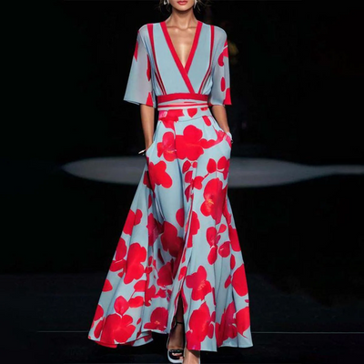 Sofia™ | Robe Fleurie Éternelle avec Élégance