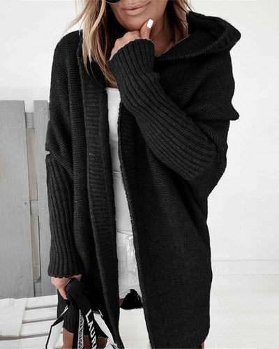 Claudine | Cardigan Long à Capuche