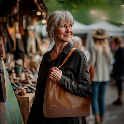 Le charme d'Aurora | Sac à épaule vintage
