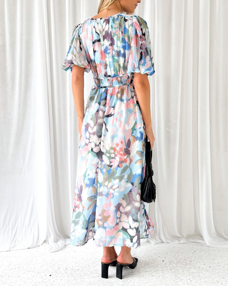 Sofia™ | Élégante robe à fleurs