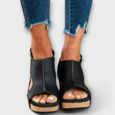 Lina - Chaussures Orthopédiques à Talons Compensés
