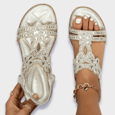 Franziska | Sandales Boho orthopédiques en matériau premium