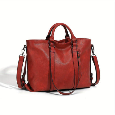 L'élégance classique de Charlotte | Sac fourre-tout vintage