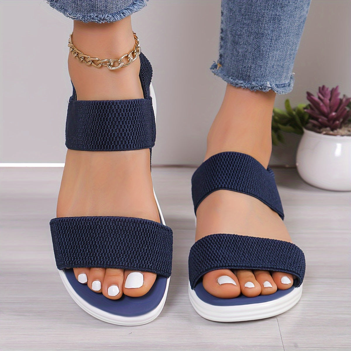 Emilia - Sandales légères et extensibles