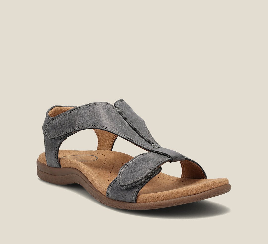 Giulia - Sandales orthopédiques en cuir décontractées
