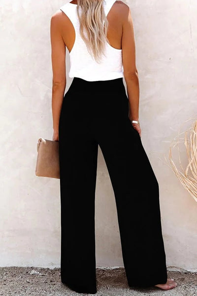 Riana™ | Pantalon Taille Haute Détendu
