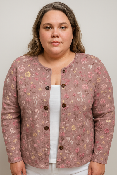 Daisy | Gilet fleuri