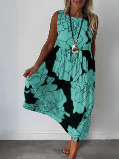 Avelora | Robe Maxi Épanouissante