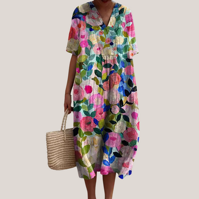 Sofia™ | Robe avec motif floral vivant