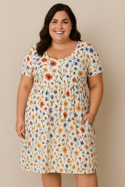 Gigi | Robe fleurie élégante
