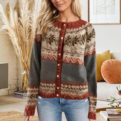 Margaret | Cardigan en tricot vintage