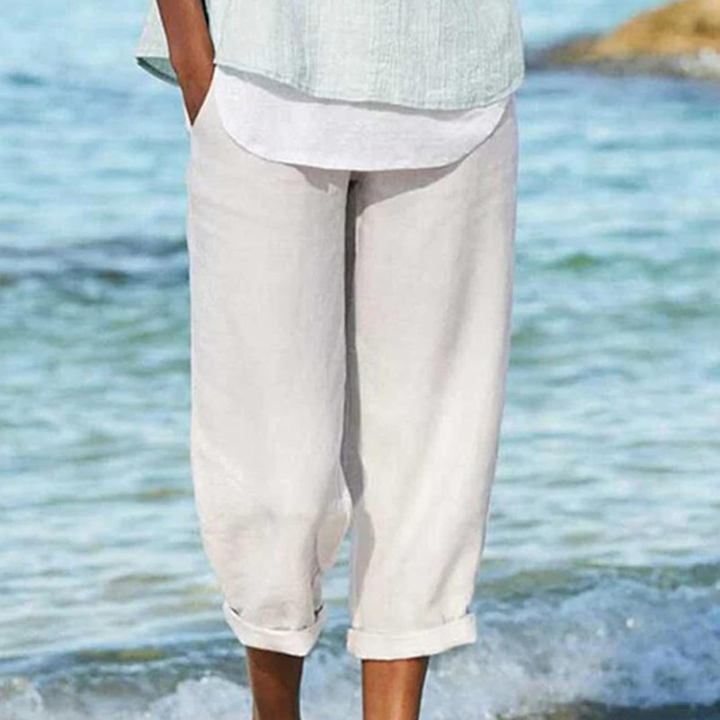 Clydel™ | Pantalons Croisés Aérés