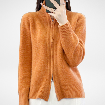 Giovana | Cardigan Maille Zippée