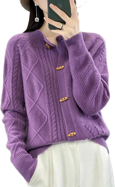 Wendy | Cardigan à Col Rond