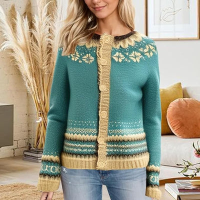 Margaret | Cardigan en tricot vintage