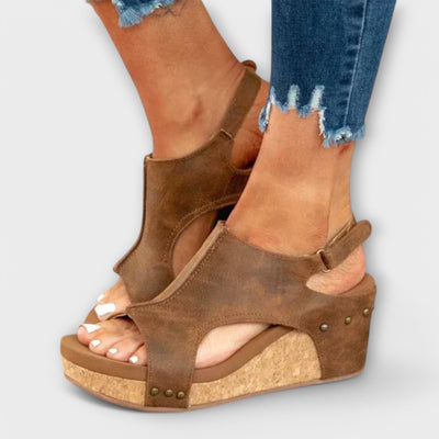 Lina - Chaussures Orthopédiques à Talons Compensés
