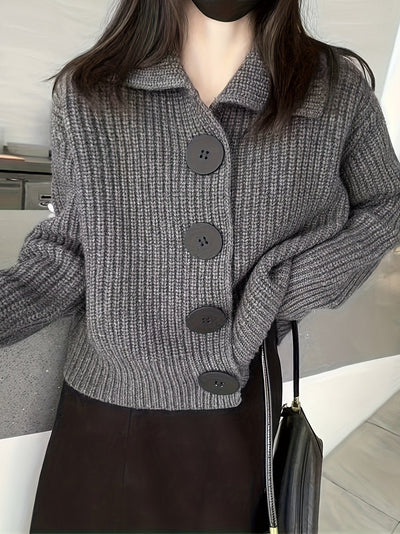 Sophie | Cardigan en maille côtelée